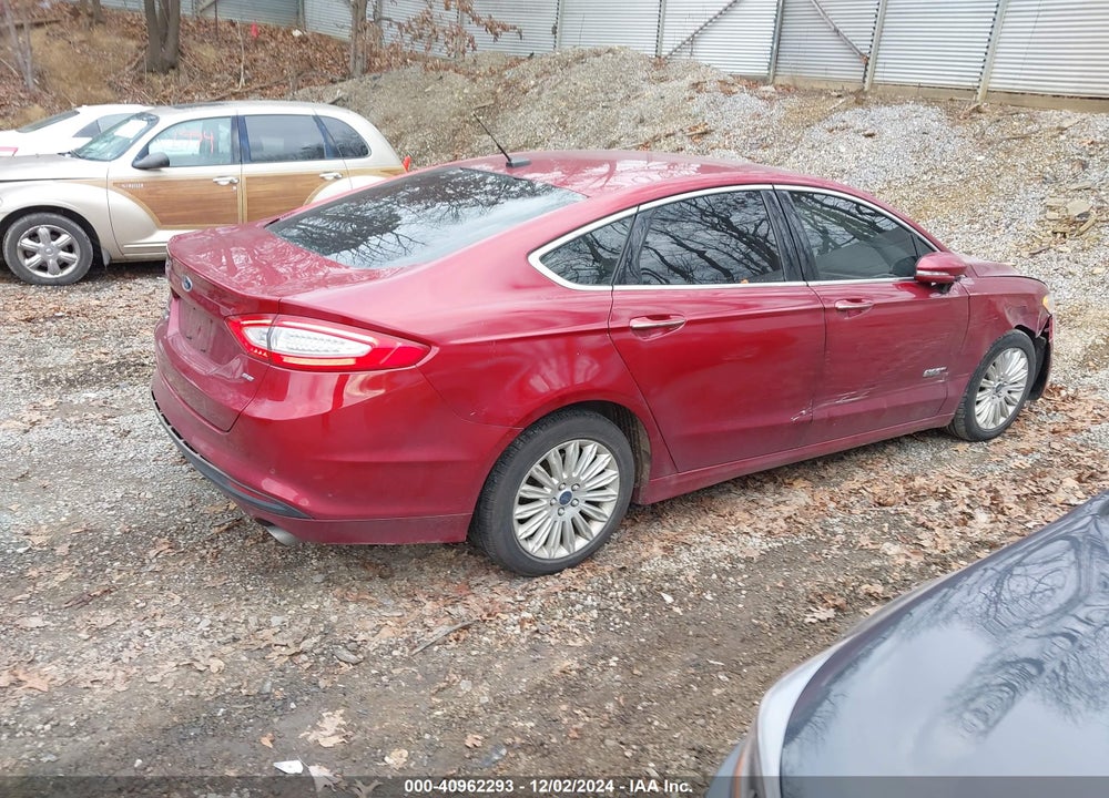 2015 FORD FUSION ENERGI SE LUXURY VIN: 3FA6P0PU9FR242945