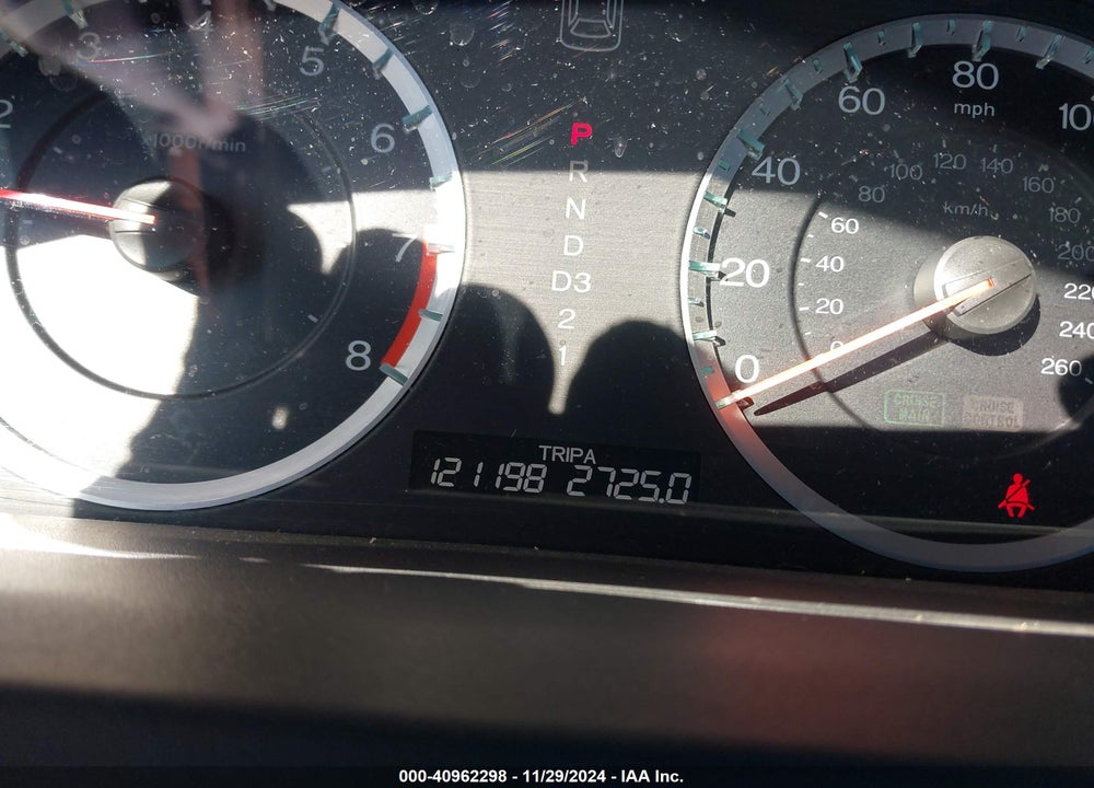 2011 HONDA ACCORD 2.4 LX VIN: 1HGCP2F34BA020501