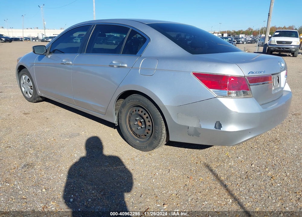 2011 HONDA ACCORD 2.4 LX VIN: 1HGCP2F34BA020501