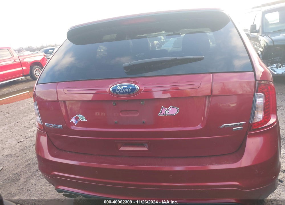 2014 FORD EDGE SPORT VIN: 2FMDK4AKXEBA61974