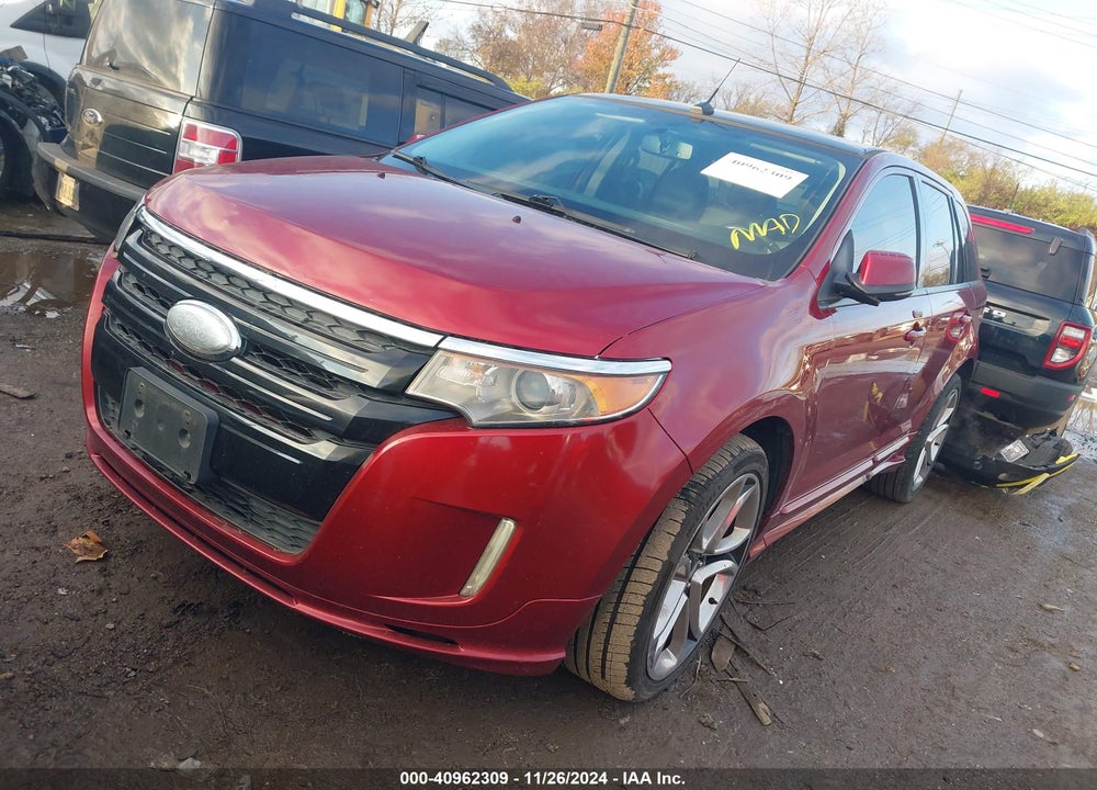 2014 FORD EDGE SPORT VIN: 2FMDK4AKXEBA61974
