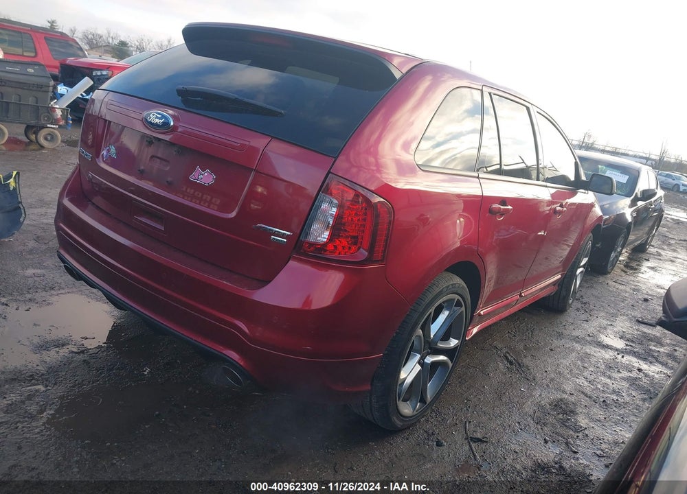 2014 FORD EDGE SPORT VIN: 2FMDK4AKXEBA61974