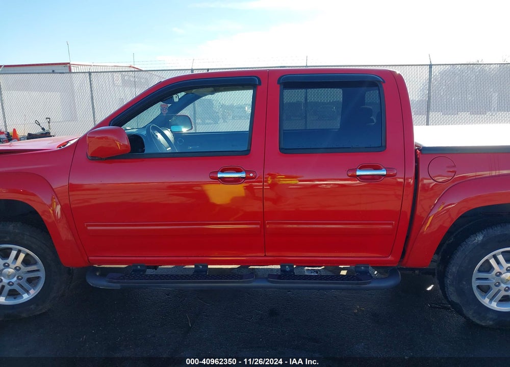 2012 CHEVROLET COLORADO 1LT VIN: 1GCHTCFE6C8134970