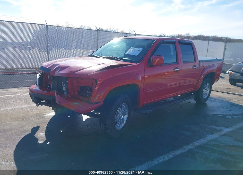 2012 CHEVROLET COLORADO 1LT VIN: 1GCHTCFE6C8134970