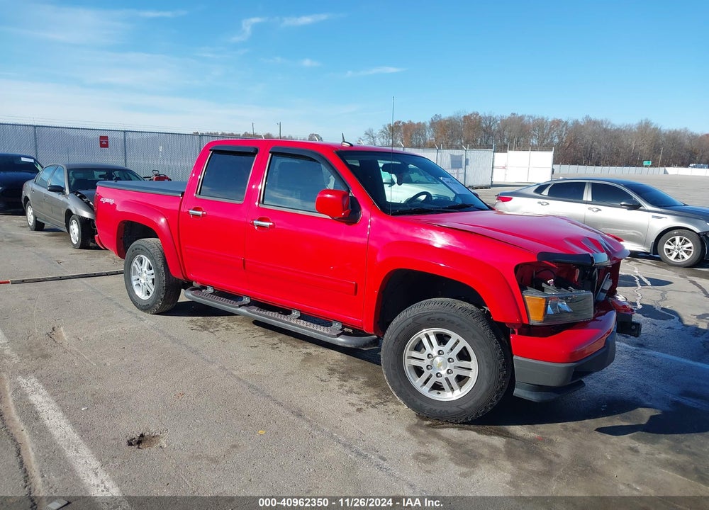 2012 CHEVROLET COLORADO 1LT VIN: 1GCHTCFE6C8134970