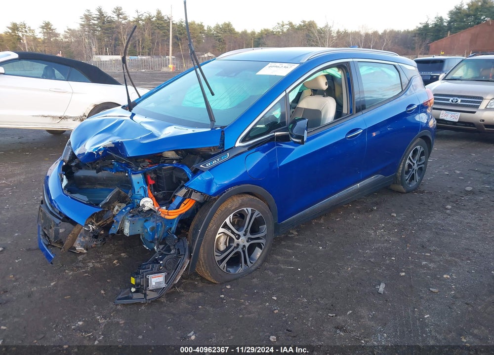 2017 CHEVROLET BOLT EV PREMIER VIN: 1G1FX6S07H4166695