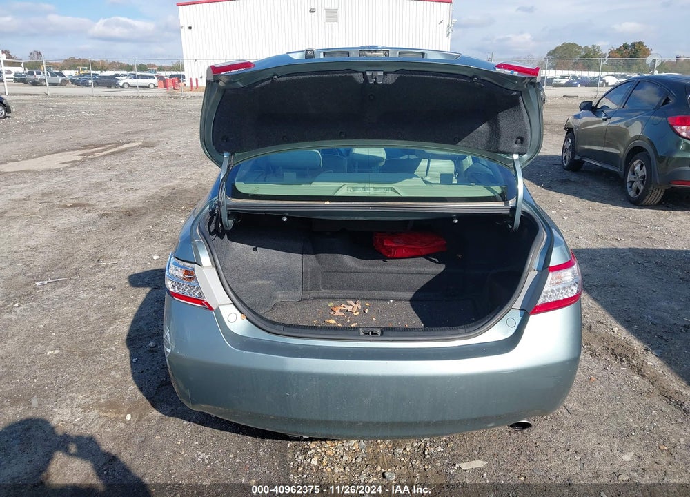 2011 TOYOTA CAMRY HYBRID VIN: 4T1BB3EK7BU133635