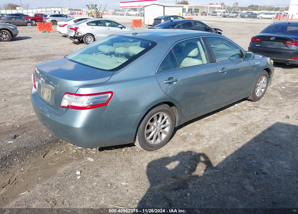 2011 TOYOTA CAMRY HYBRID VIN: 4T1BB3EK7BU133635