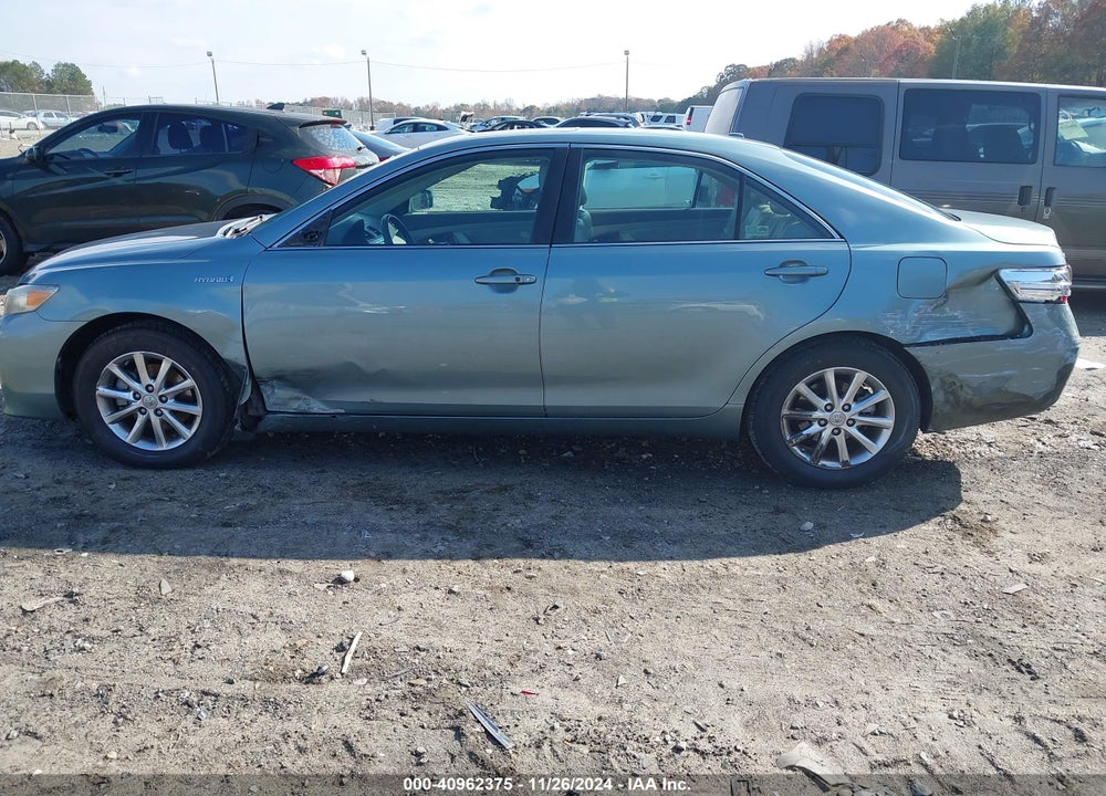2011 TOYOTA CAMRY HYBRID VIN: 4T1BB3EK7BU133635