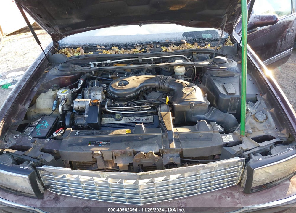1995 CADILLAC DEVILLE VIN: 1G6KD52B6SU207077