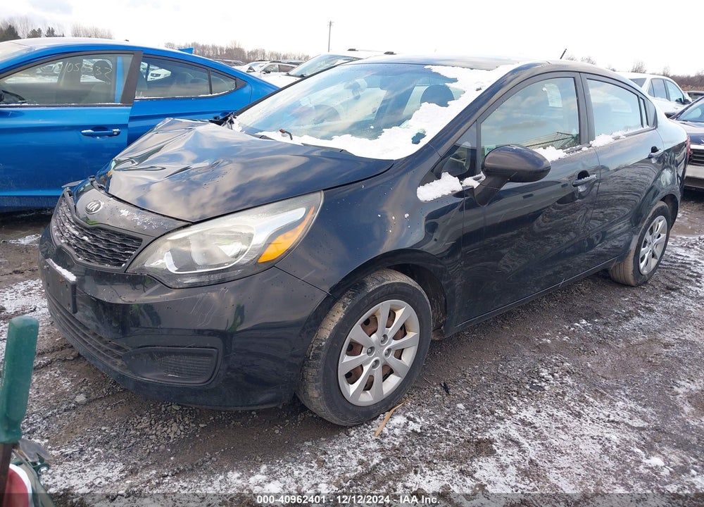 2013 KIA RIO LX VIN: KNADM4A30D6240400