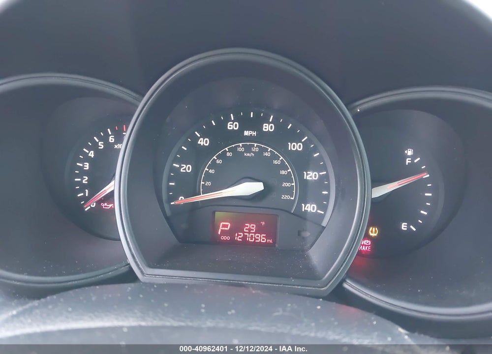 2013 KIA RIO LX VIN: KNADM4A30D6240400