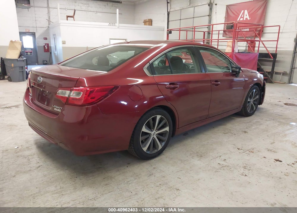 2015 SUBARU LEGACY 2.5I LIMITED VIN: 4S3BNAN62F3002062