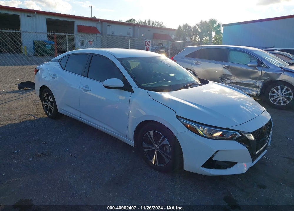 2022 NISSAN SENTRA SV XTRONIC CVT VIN: 3N1AB8CV8NY290881