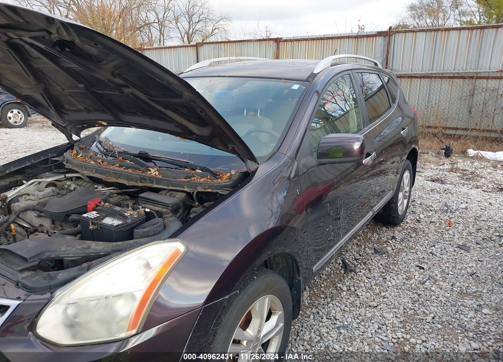 2012 NISSAN ROGUE SV VIN: JN8AS5MV1CW382756