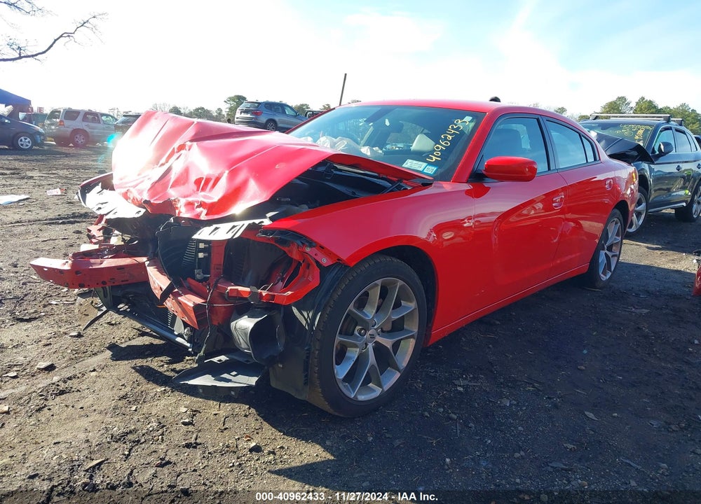 2022 DODGE CHARGER SXT RWD VIN: 2C3CDXBG9NH243818