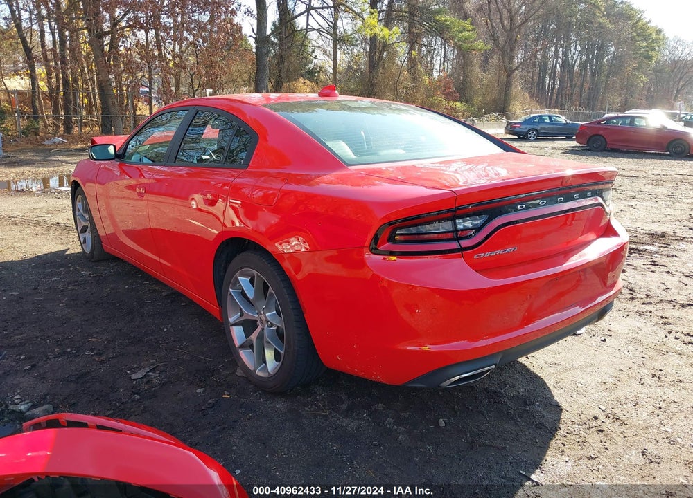 2022 DODGE CHARGER SXT RWD VIN: 2C3CDXBG9NH243818