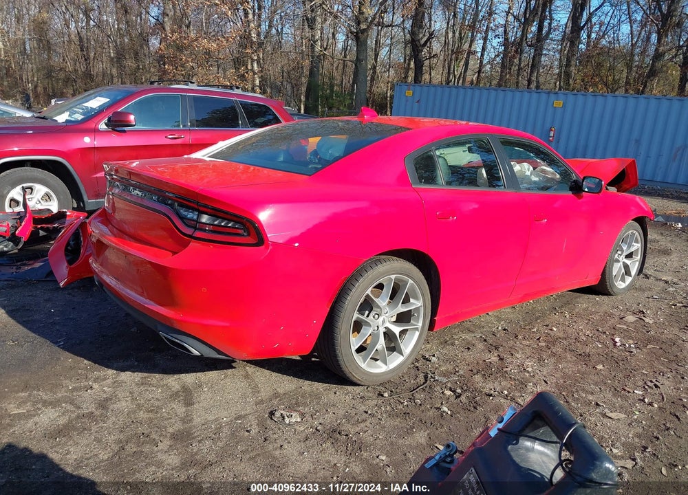 2022 DODGE CHARGER SXT RWD VIN: 2C3CDXBG9NH243818