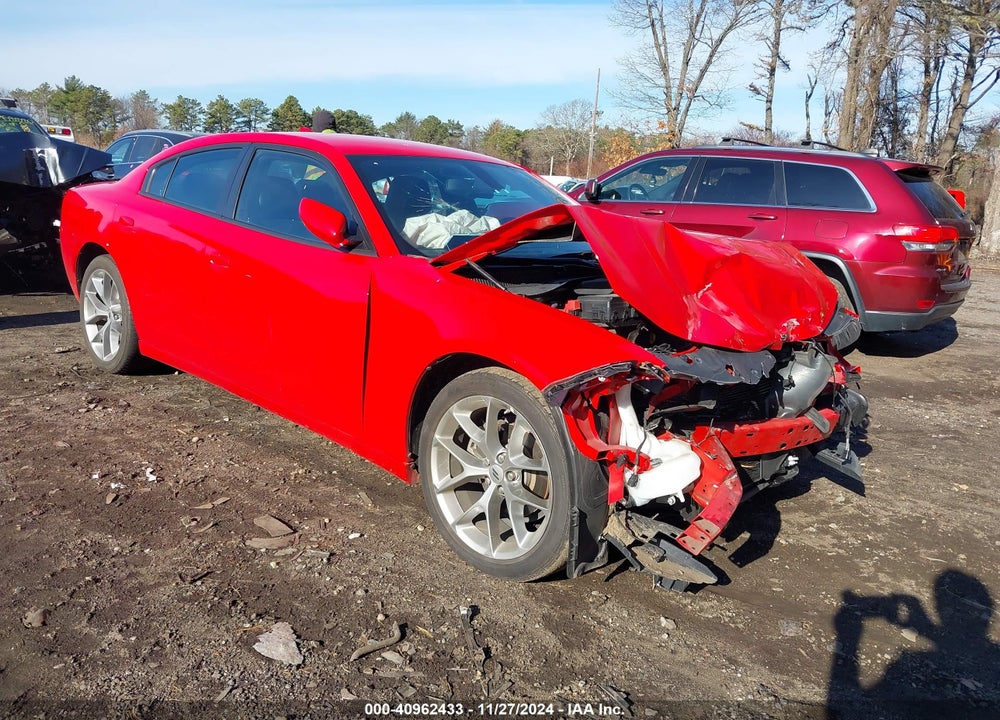 2022 DODGE CHARGER SXT RWD VIN: 2C3CDXBG9NH243818