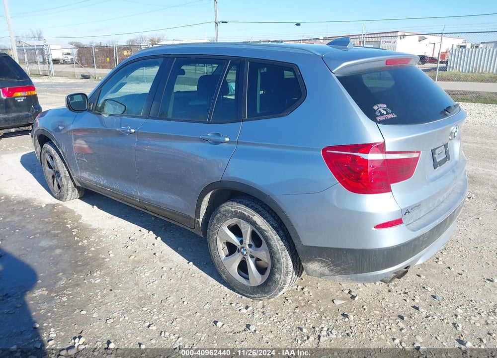 2011 BMW X3 XDRIVE28I VIN: 5UXWX5C51BL706128