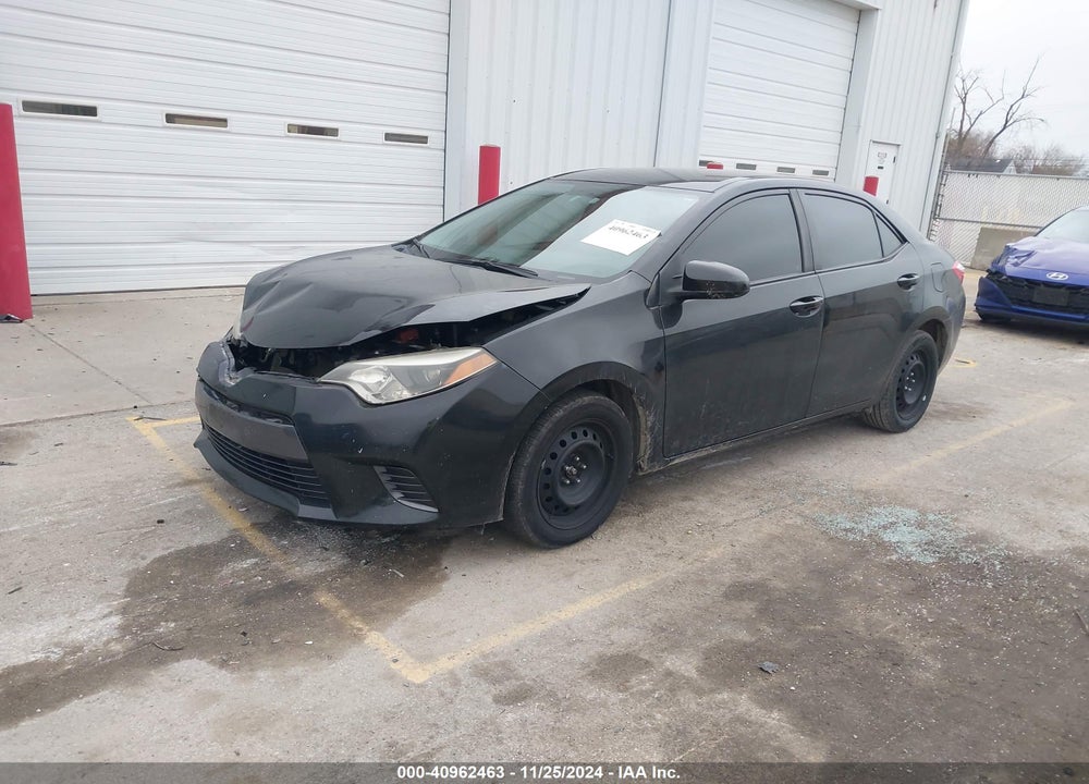 2016 TOYOTA COROLLA LE VIN: 2T1BURHE1GC496153