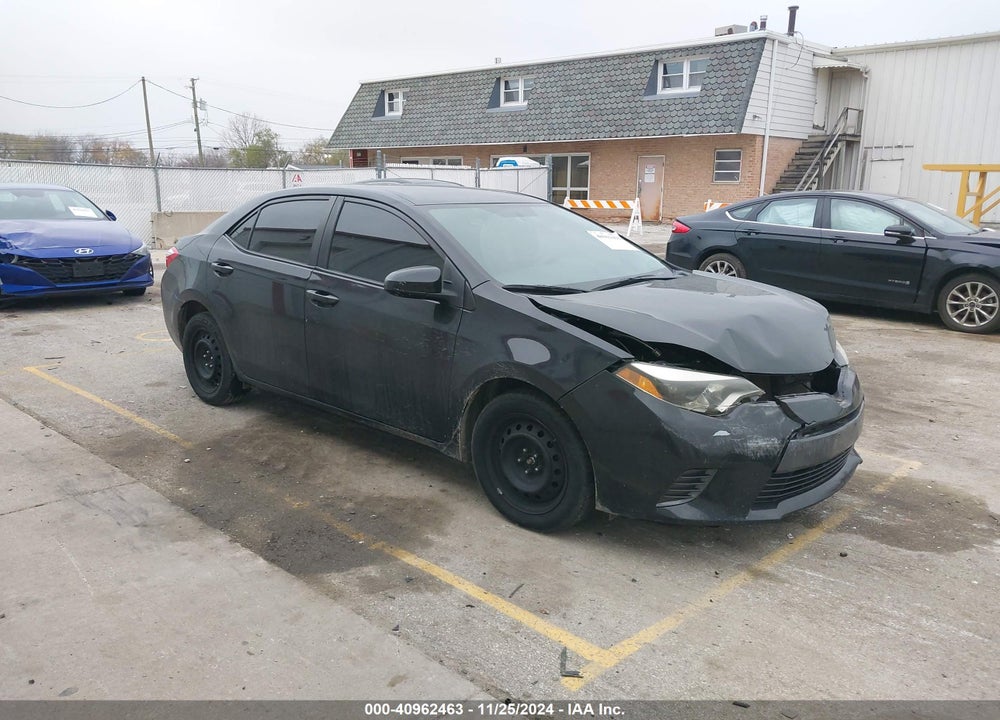 2016 TOYOTA COROLLA LE VIN: 2T1BURHE1GC496153
