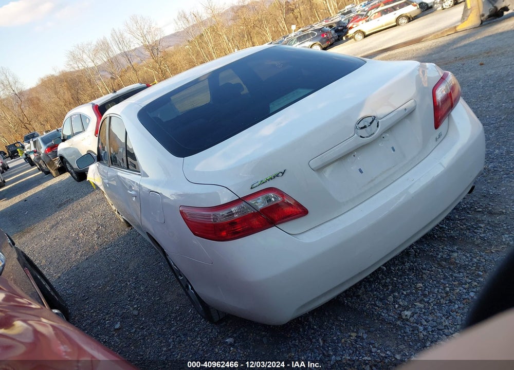 2007 TOYOTA CAMRY LE VIN: JTNBE46K073078924