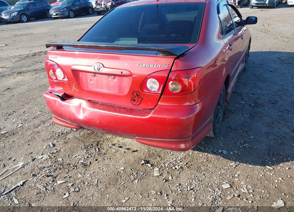 2007 TOYOTA COROLLA S VIN: 2T1BR32E37C845076