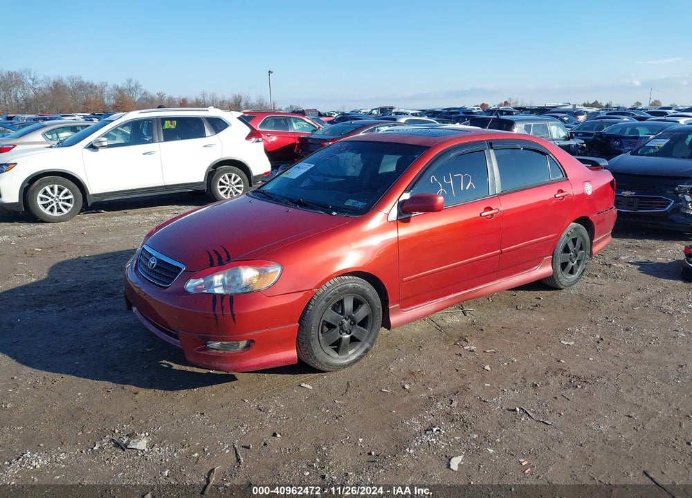 2007 TOYOTA COROLLA S VIN: 2T1BR32E37C845076