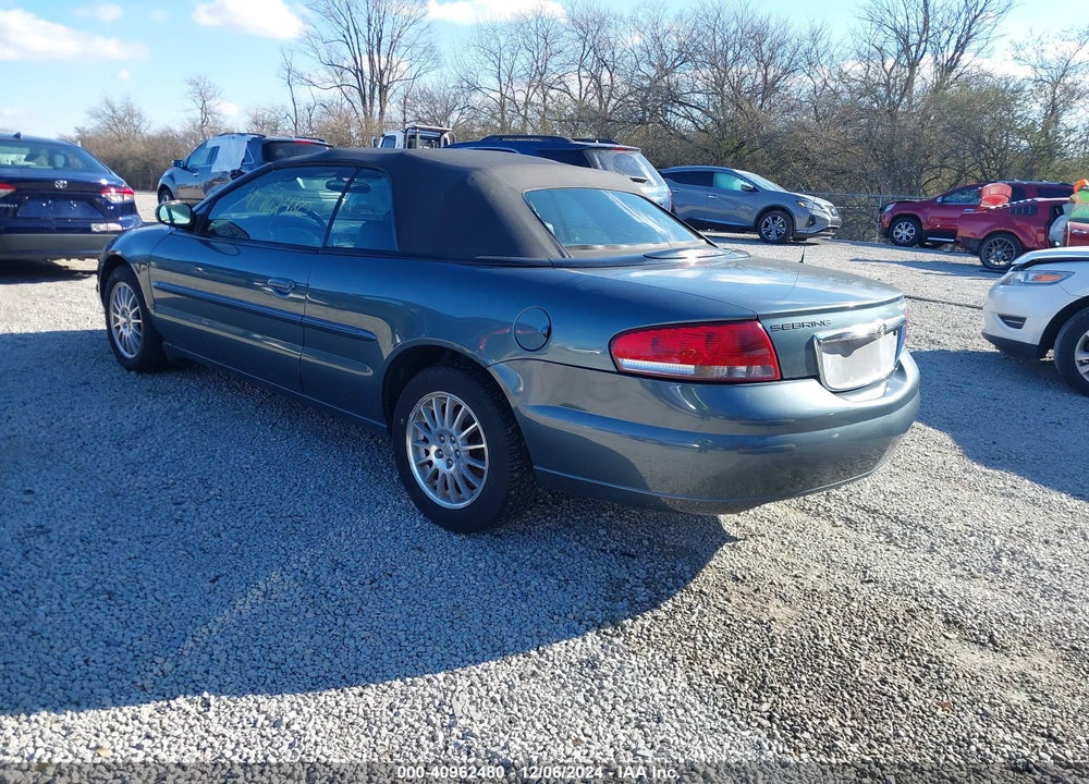 2006 CHRYSLER SEBRING TOURING VIN: 1C3EL55R06N260089