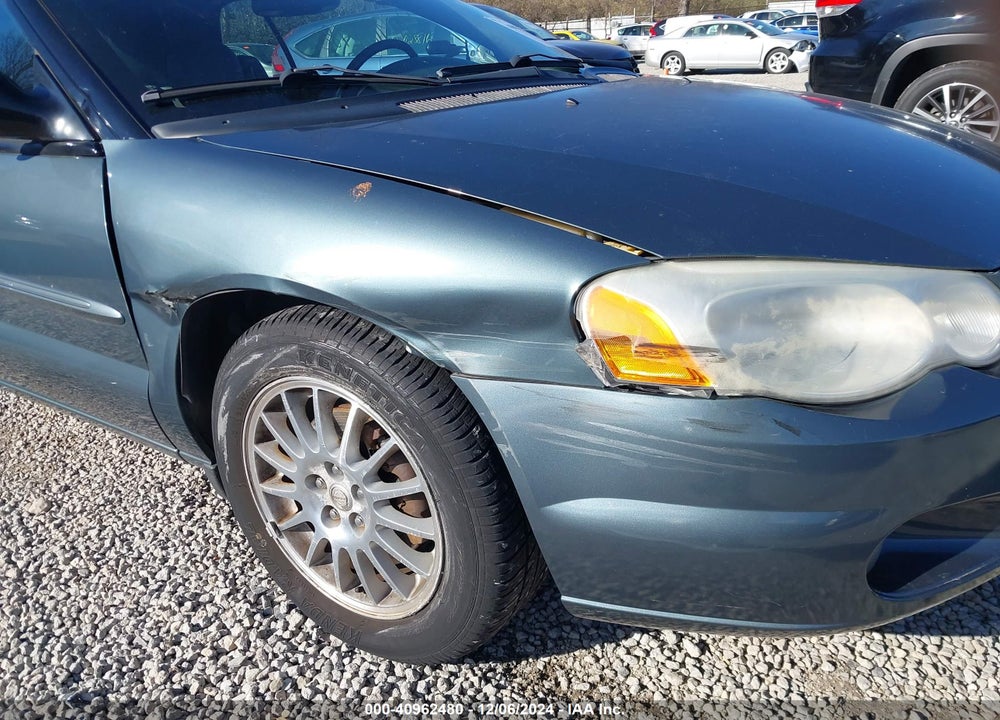 2006 CHRYSLER SEBRING TOURING VIN: 1C3EL55R06N260089