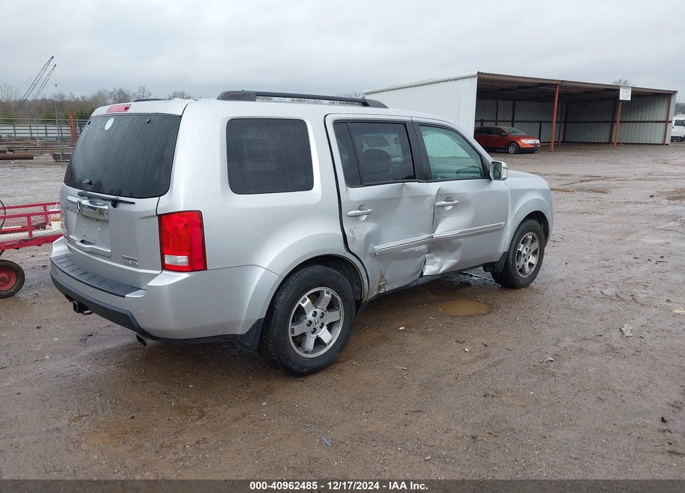 2010 HONDA PILOT TOURING VIN: 5FNYF4H99AB039510