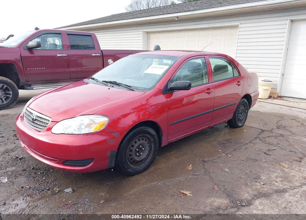2007 TOYOTA COROLLA CE VIN: JTDBR32E170128850