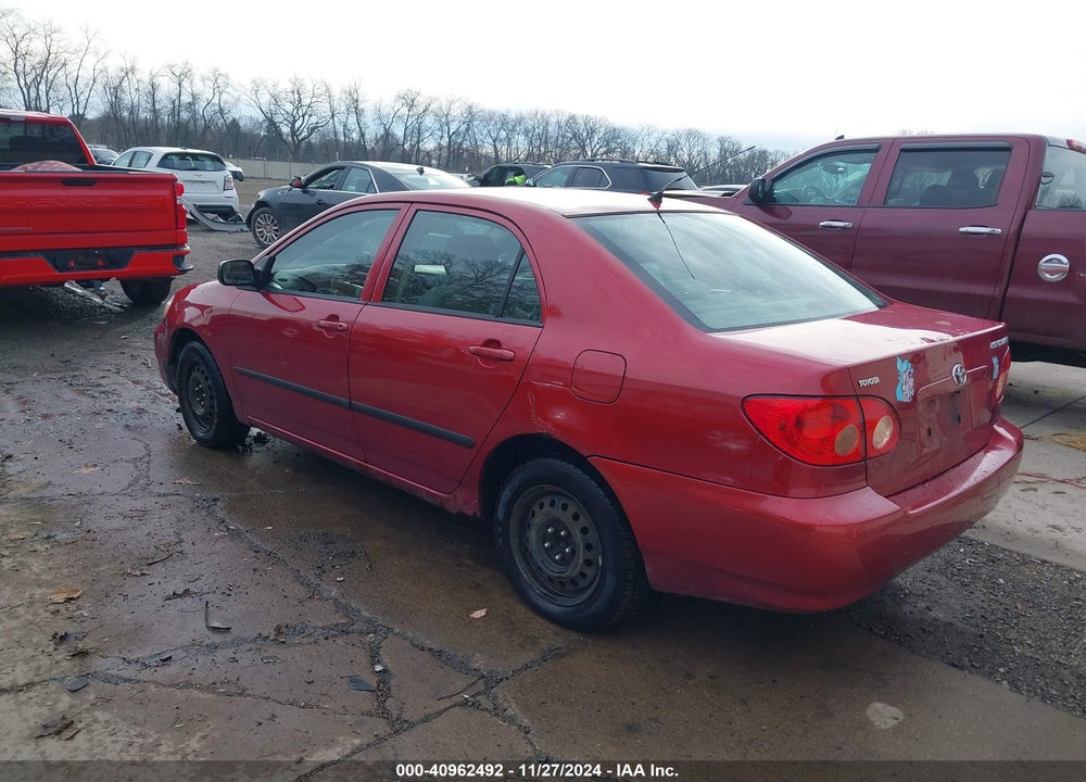 2007 TOYOTA COROLLA CE VIN: JTDBR32E170128850