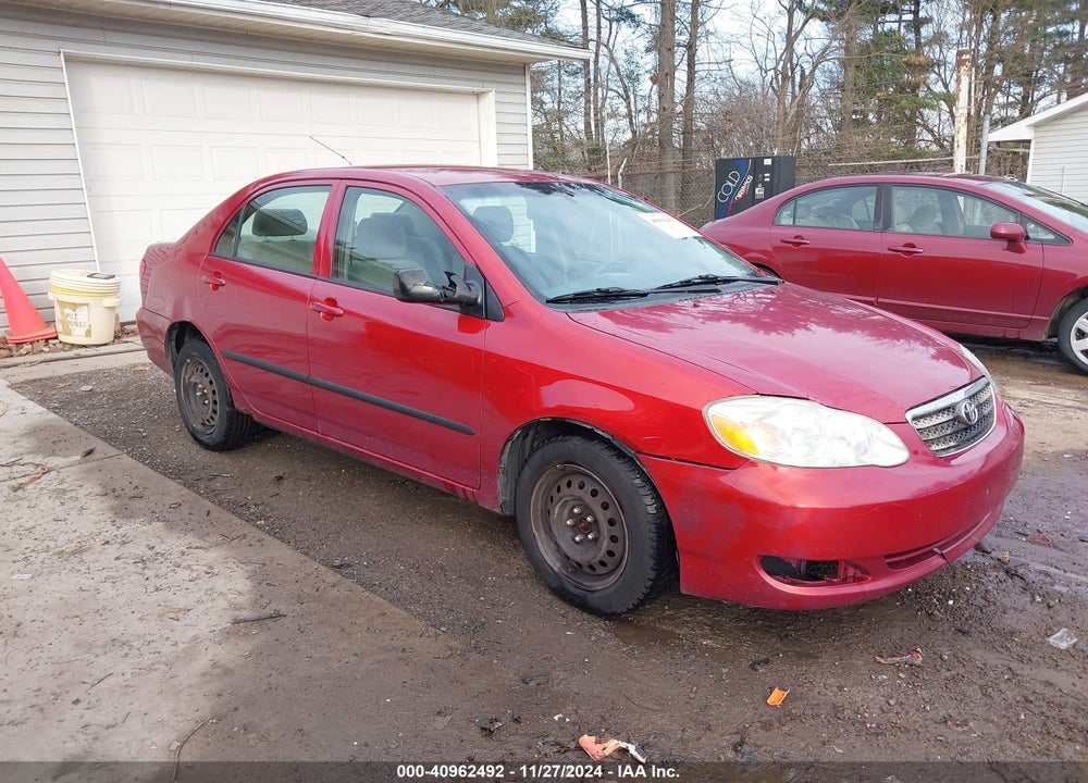2007 TOYOTA COROLLA CE VIN: JTDBR32E170128850