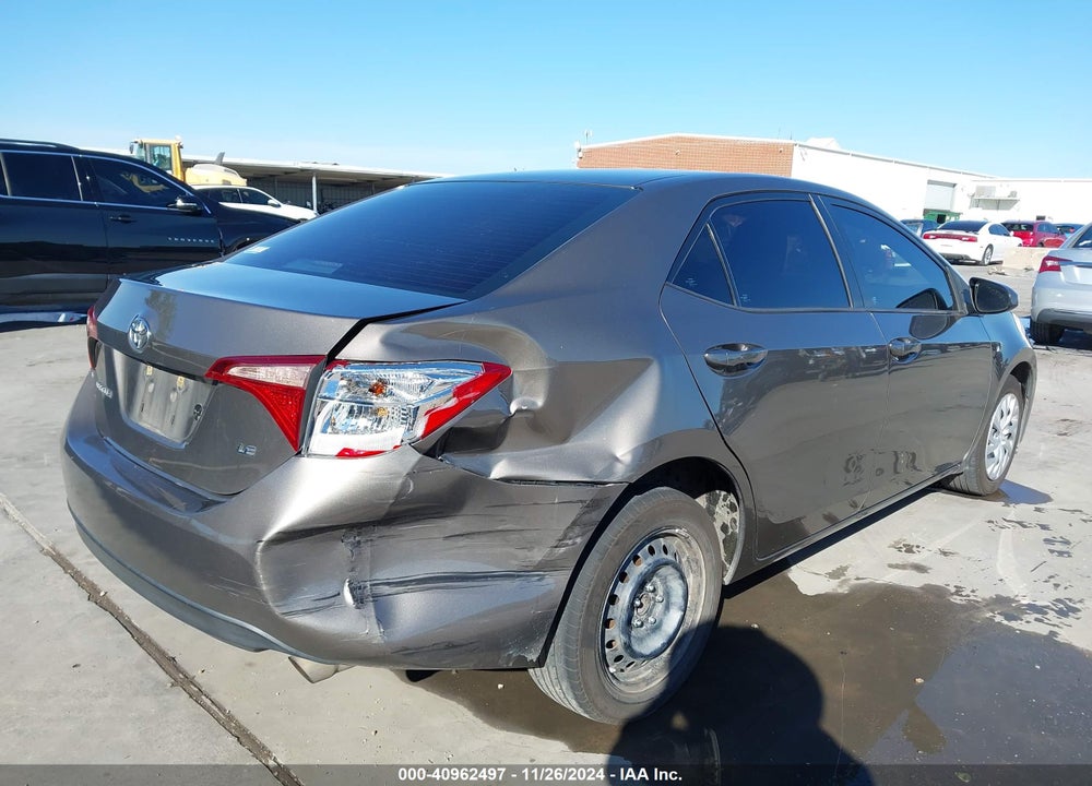 2017 TOYOTA COROLLA LE VIN: 2T1BURHE1HC750929