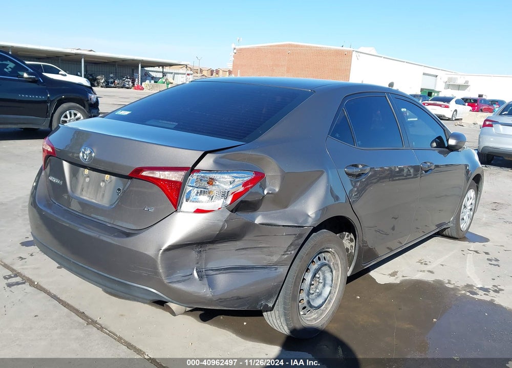 2017 TOYOTA COROLLA LE VIN: 2T1BURHE1HC750929