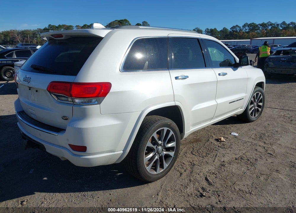 2017 JEEP GRAND CHEROKEE OVERLAND 4X2 VIN: 1C4RJECG9HC642186