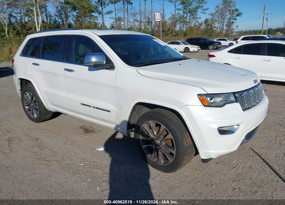 2017 JEEP GRAND CHEROKEE OVERLAND 4X2 VIN: 1C4RJECG9HC642186