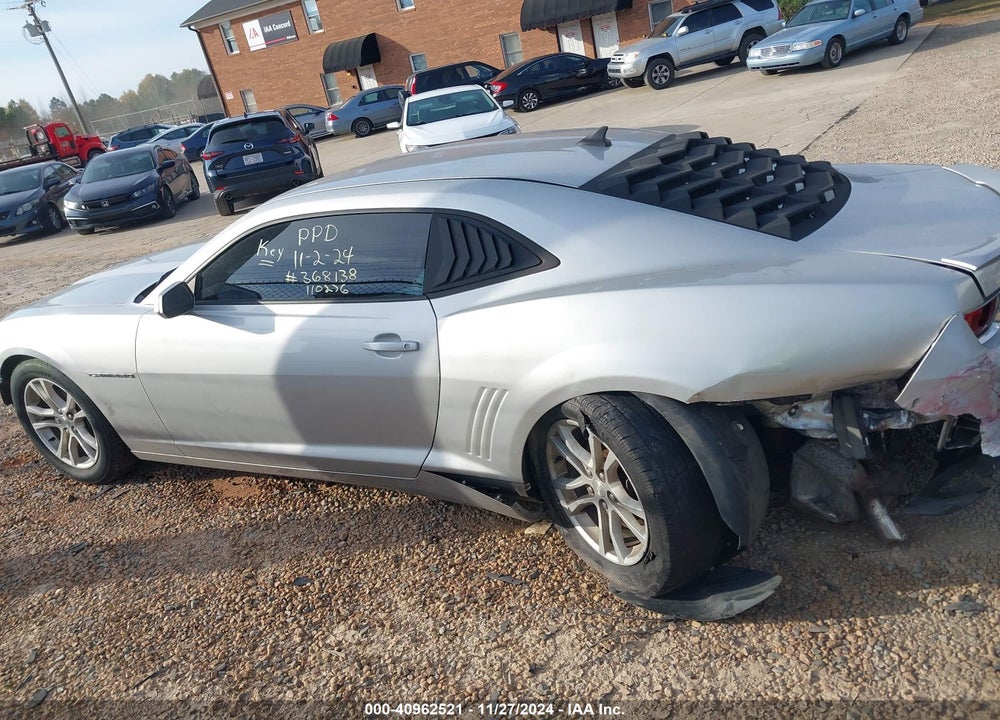 2013 CHEVROLET CAMARO 1LT VIN: 2G1FB1E36D9110276