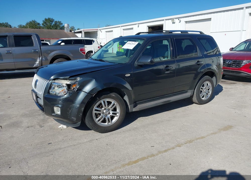 2009 MERCURY MARINER PREMIER VIN: 4M2CU87719KJ16256