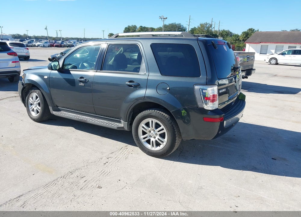 2009 MERCURY MARINER PREMIER VIN: 4M2CU87719KJ16256