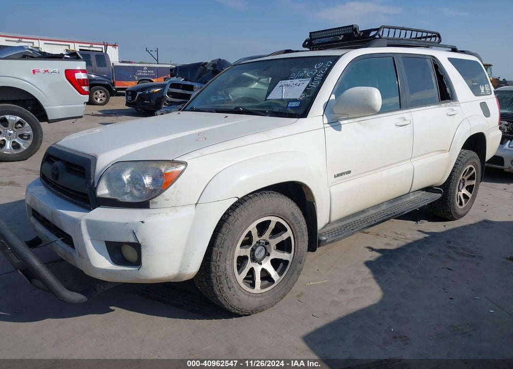 2007 TOYOTA 4RUNNER LIMITED V6 VIN: JTEZU17R178076775