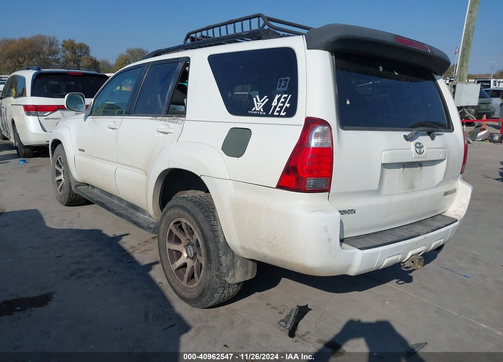 2007 TOYOTA 4RUNNER LIMITED V6 VIN: JTEZU17R178076775