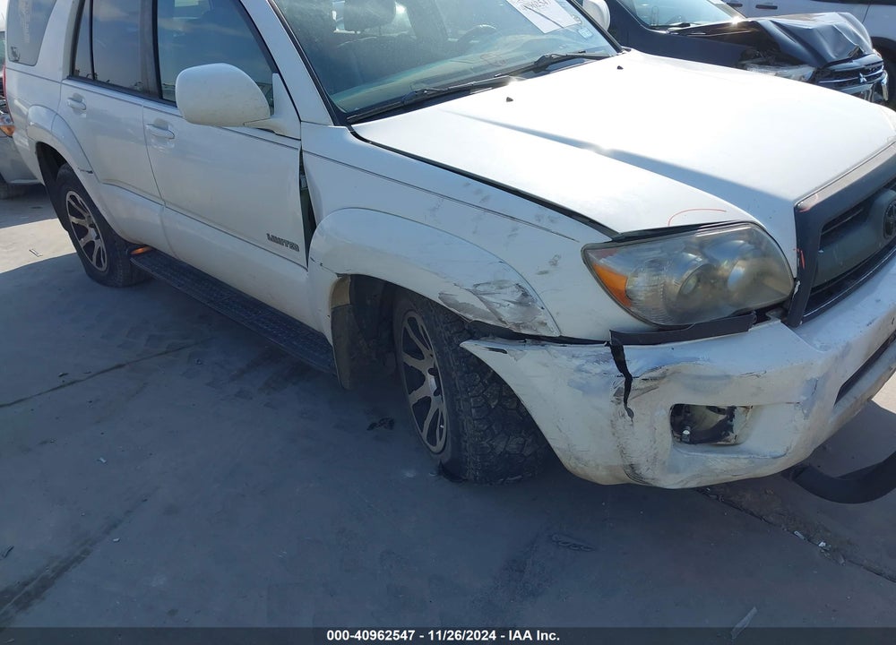 2007 TOYOTA 4RUNNER LIMITED V6 VIN: JTEZU17R178076775