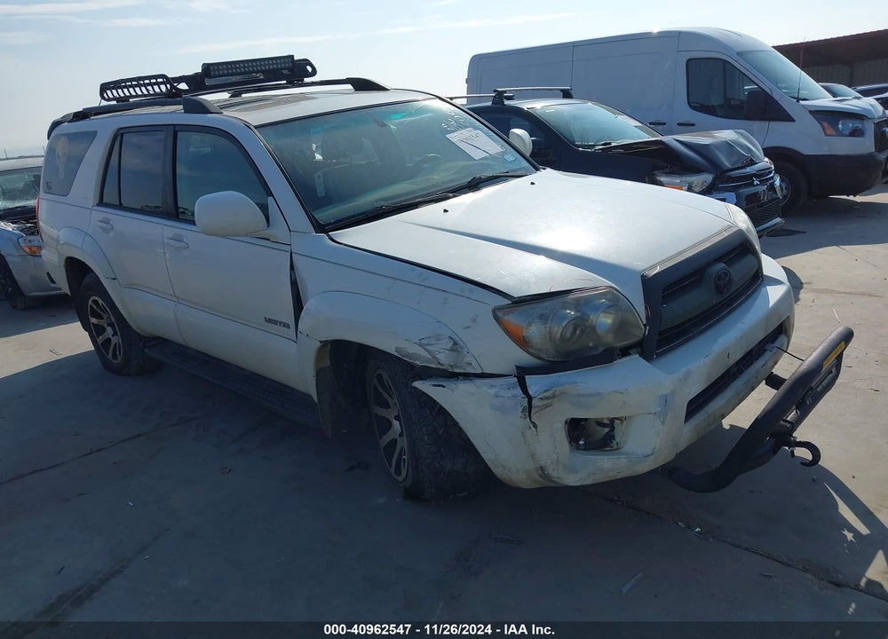 2007 TOYOTA 4RUNNER LIMITED V6 VIN: JTEZU17R178076775