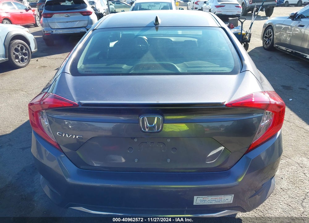 2020 HONDA CIVIC EX VIN: 19XFC1F35LE205687