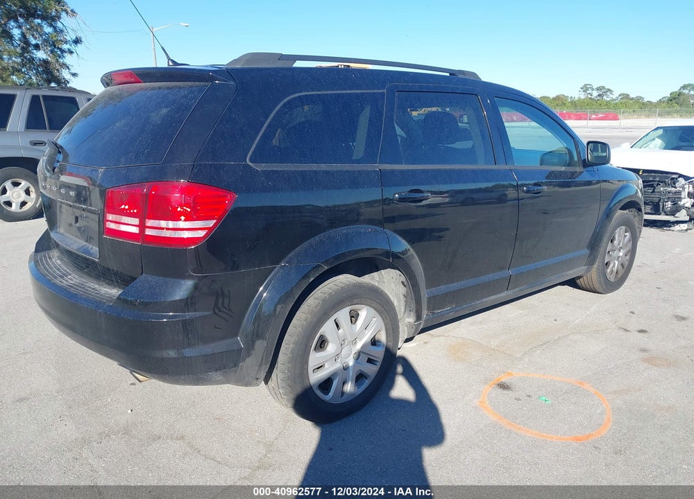 2016 DODGE JOURNEY SE VIN: 3C4PDCAB1GT239977