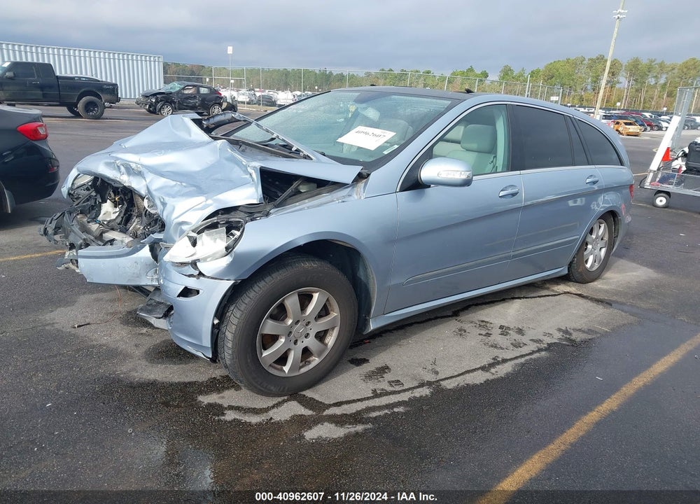 2007 MERCEDES-BENZ R 350 4MATIC VIN: 4JGCB65E67A051520