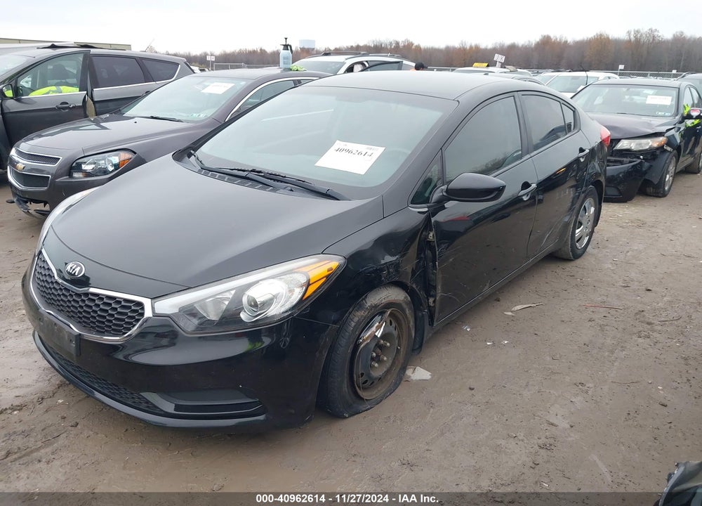 2014 KIA FORTE LX VIN: KNAFK4A69E5162165